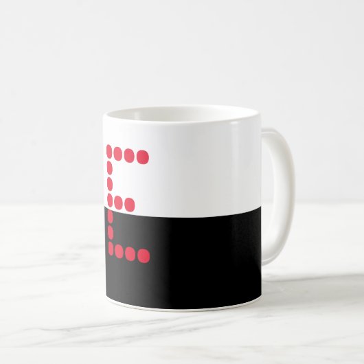 Mug Initiale (Devant droit)