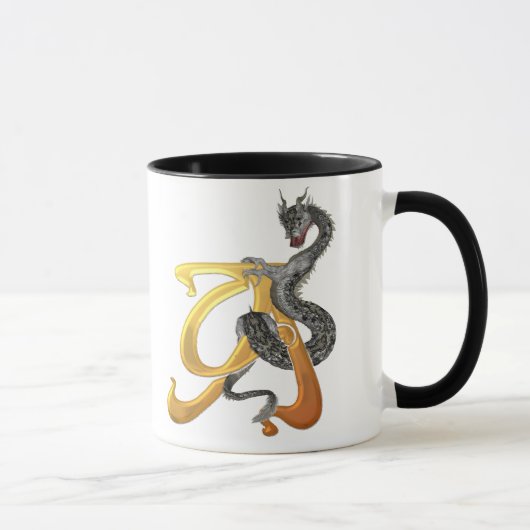 Mug Initiale A de Dragonlore (Droite)