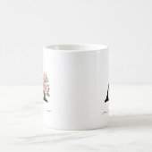 Mug Initiale A Roses Roses Florales Monogramme Nom (Centre)