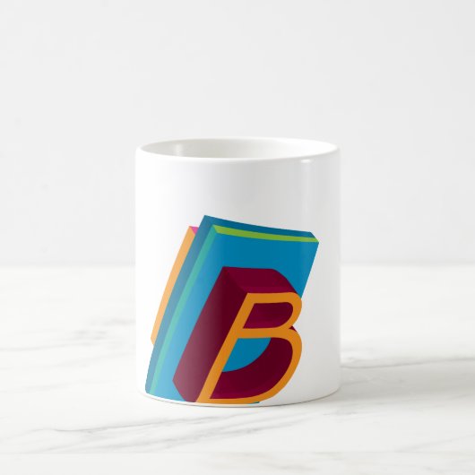 Mug Initiale B (Centre)