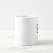 Mug Initiale E Roses Roses Fleuris Fleurs Monogramme N (Centre)