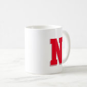 Mug Initiale monogramme (Devant droit)