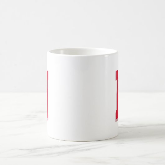 Mug Initiale monogramme (Centre)