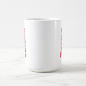 Mug Initiale Personnalisée | Lettre Florale A Monogram (Centre)