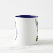 Mug Initiale précieuse B de papillon (Centre)