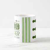 Mug Initiales du grand frère mois année de création ve (Centre)