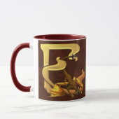 Mug Initiales E de Dragonlore (Gauche)