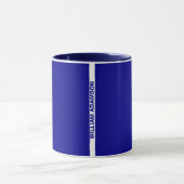 Mug Initiales & Nom modernes | Meilleur monogramme ble (Centre)
