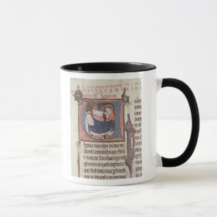 Mug Initiales "U" et 'I de Historiated