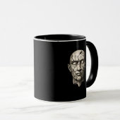 Mug Inner Self Layers – Dark Aesthetic Identity Art (Devant droit)