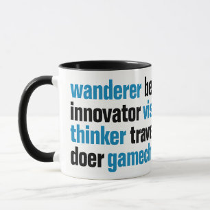 Mug Innovateur Gamechanger Rêveur Visionnaire Balise C