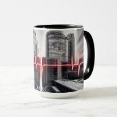 Mug Innovation Médicale en action (Devant droit)