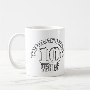 Mug inoubliable 10 ans