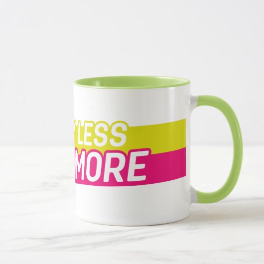 Mug Inquiète Moins, Souriez Plus (Droite)