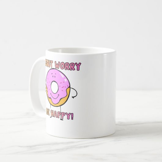 Mug Inquiétude de beignet (Devant gauche)