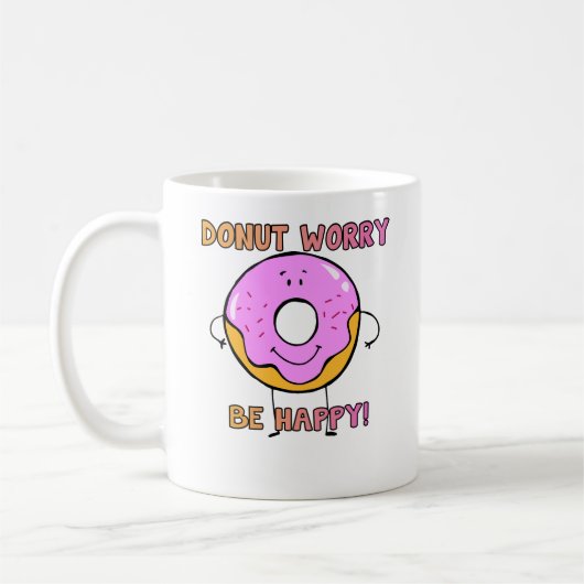 Mug Inquiétude de beignet (Gauche)