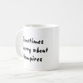 Mug inquiétude de vampire (Devant gauche)