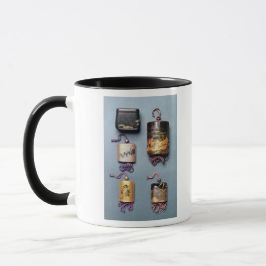 Mug Inro et blague à tabac (Gauche)