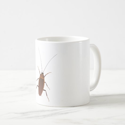 Mug Insecte Cockroach (Devant droit)