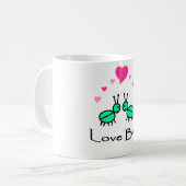 Mug Insecte d'amour (Devant gauche)