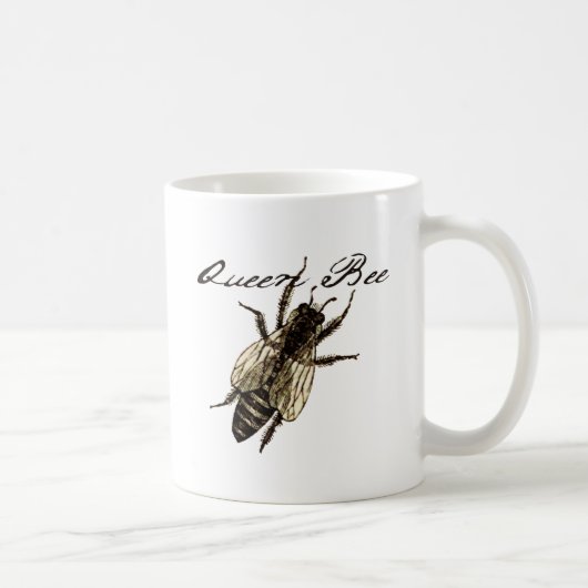 Mug Insecte de la faune de l'abeille Queen (Droite)