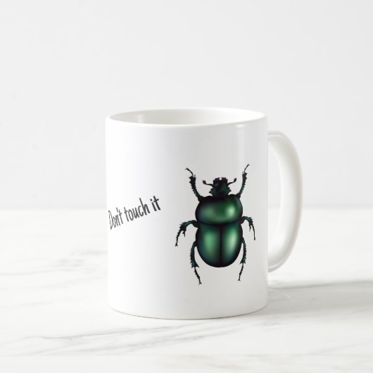 Mug Insecte drôle (Devant droit)