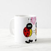 Mug insecte "exposition d'amour votre amour un " (Devant gauche)