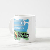 Mug Insecte fonctionnant à partir de l'avion de (Devant gauche)
