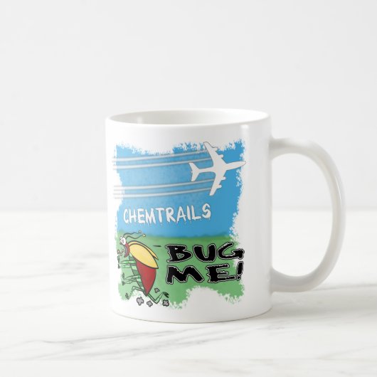 Mug Insecte fonctionnant à partir de l'avion de (Droite)