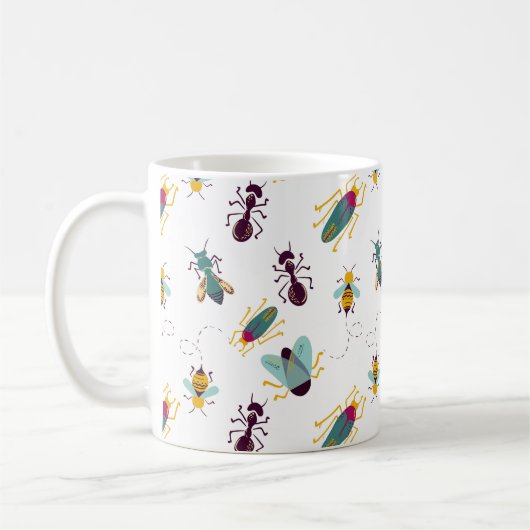 Mug insectes de petits insectes (Gauche)