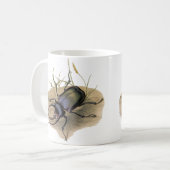Mug Insectes et insectes vintages, Rhino Rhinoceros Be (Devant gauche)