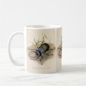 Mug Insectes et insectes vintages, Rhino Rhinoceros Be (Gauche)
