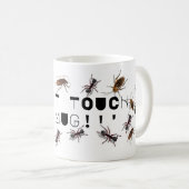 MUG INSECTES. ROACHES, BOUGIE DE CAFÉ (Devant droit)