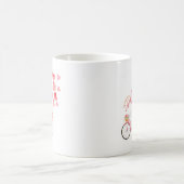 Mug Inséparables de la Saint Valentin sur les coeurs d (Centre)