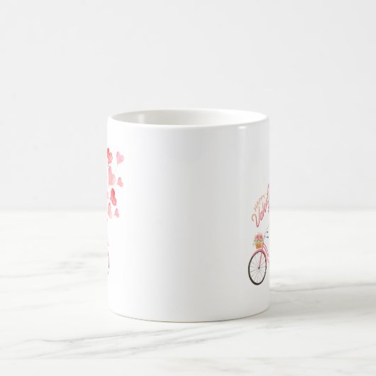 Mug Inséparables de la Saint Valentin sur les coeurs d (Centre)