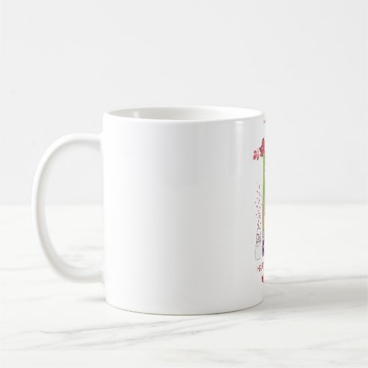 Mug Inséparables Valentine's Day Heart Coffee Cup (Gauche)