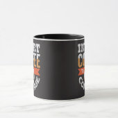 Mug Insérer Le Café Pour Continuer Drôle (Centre)