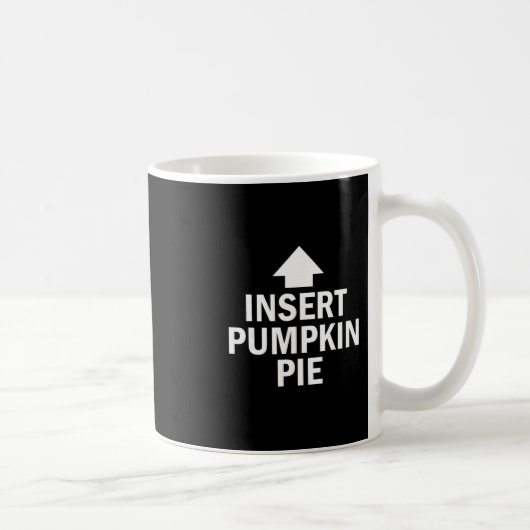 Mug Insérer une flèche pointant vers la tarte au potir (Droite)