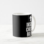 Mug Insert Cheesy Bread Funny Food Lover Zza Bread Hum (Devant droit)