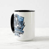 Mug Insigne de boomerang du peloton | de suicide (Devant gauche)