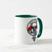 Mug Insigne de crête de MacLeod (Devant droit)