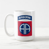 Mug Insigne de la 82e division aéroportée Vétéran mili (Gauche)
