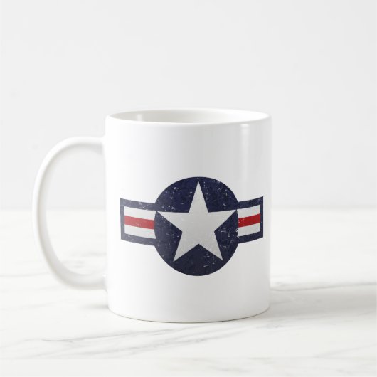 Mug Insigne de la Roundel nationale de l'aviation mili (Gauche)