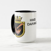 Mug Insigne de l'audace de voie HMP (Devant gauche)