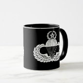 Mug Insigne de parachutiste, Maître (Devant droit)