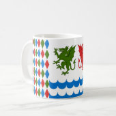 Mug Insigne de populace du comté de Dragons Bay (Devant gauche)