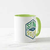 Mug Insigne de soie puante (Devant droit)