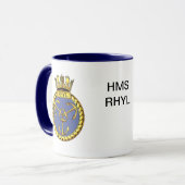 Mug Insigne de voie HMP Rhyl (Devant gauche)
