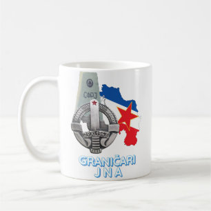 Mug Insigne des gardes-frontières JNA (Granicari JNA z