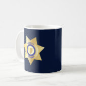 Mug Insigne d'étoile d'or du shérif adjoint (Devant gauche)